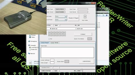 mifare card reader software freeware|rfid card reader software free.